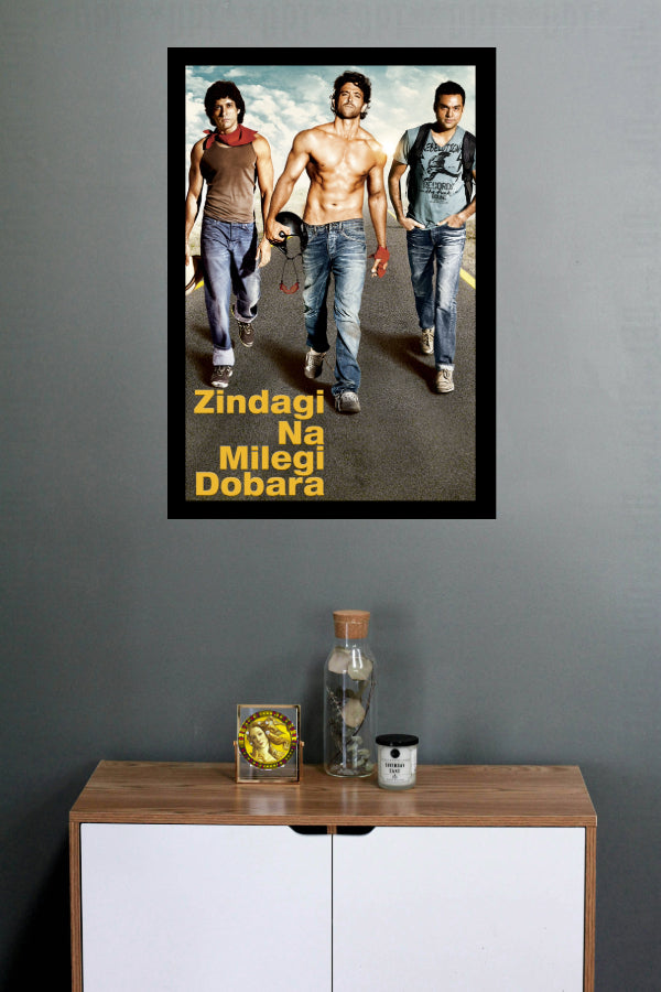 Zindagi Na Milegi Dobara (2011) | Bollywood Movie Poster | Wall Frame