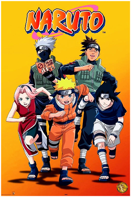 Naruto | Classic Cartoon Poster | Art Print | Wall Frame