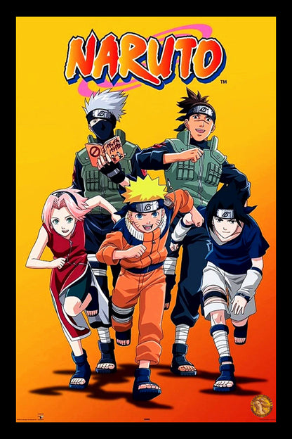 Naruto | Classic Cartoon Poster | Art Print | Wall Frame