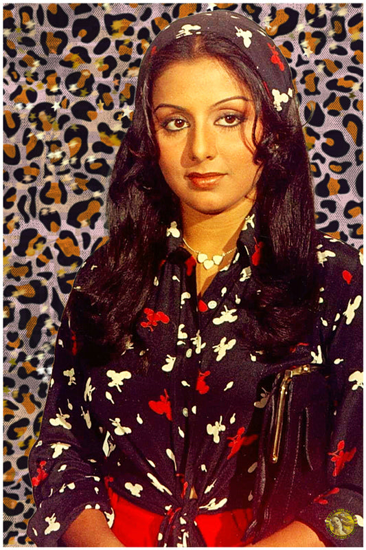 Neetu Singh | Vintage Bollywood Actress | Large Art Print | Wall Frame