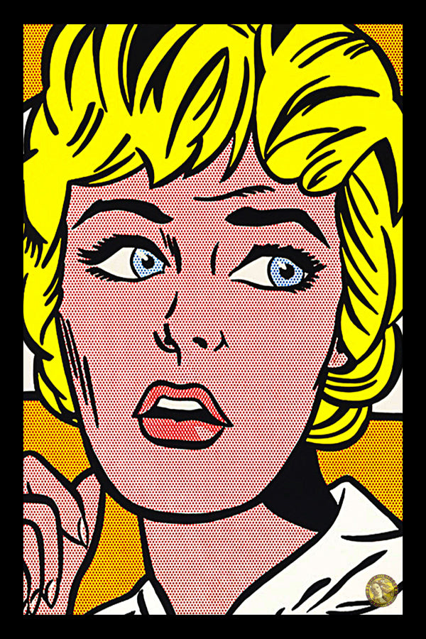 Nurse (1964) | Roy Lichtenstein | Vintage Pop Art | Large Poster Print | Wall Frame