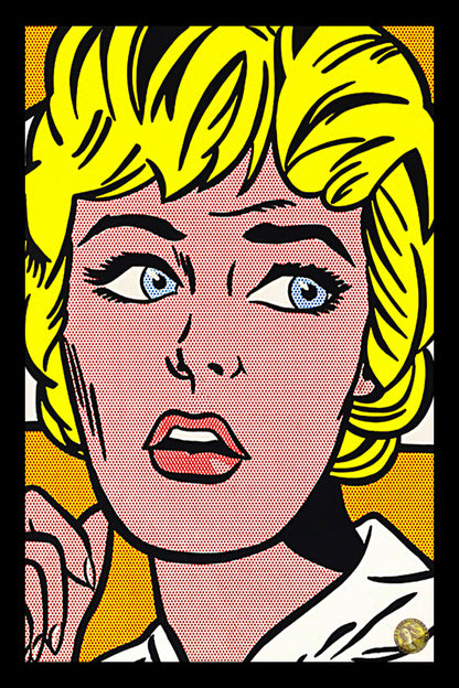 Nurse (1964) | Roy Lichtenstein | Vintage Pop Art | Large Poster Print | Wall Frame