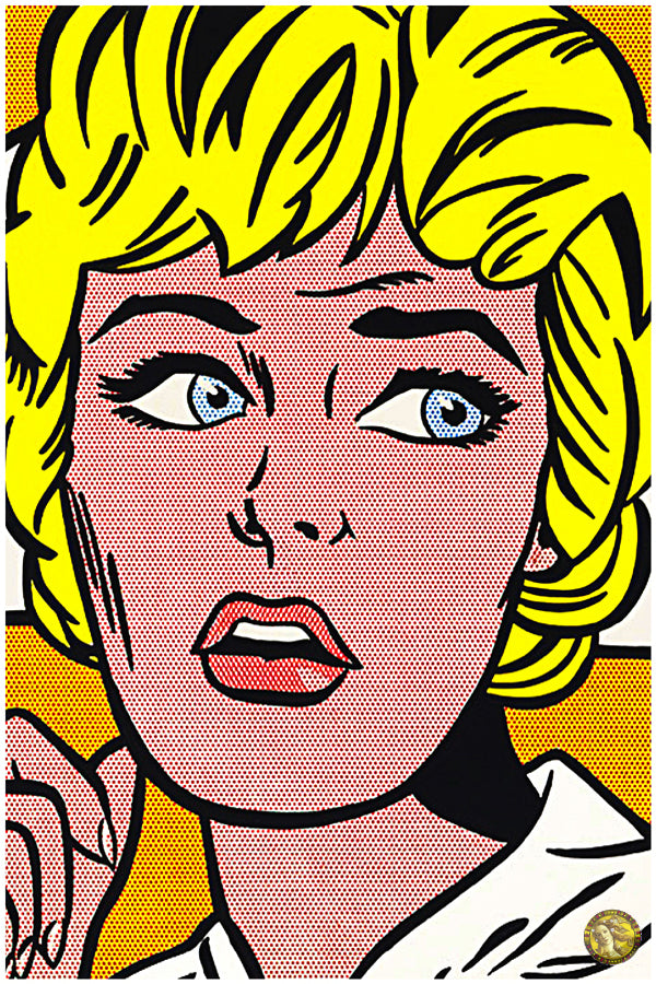 Nurse (1964) | Roy Lichtenstein | Vintage Pop Art | Large Poster Print | Wall Frame