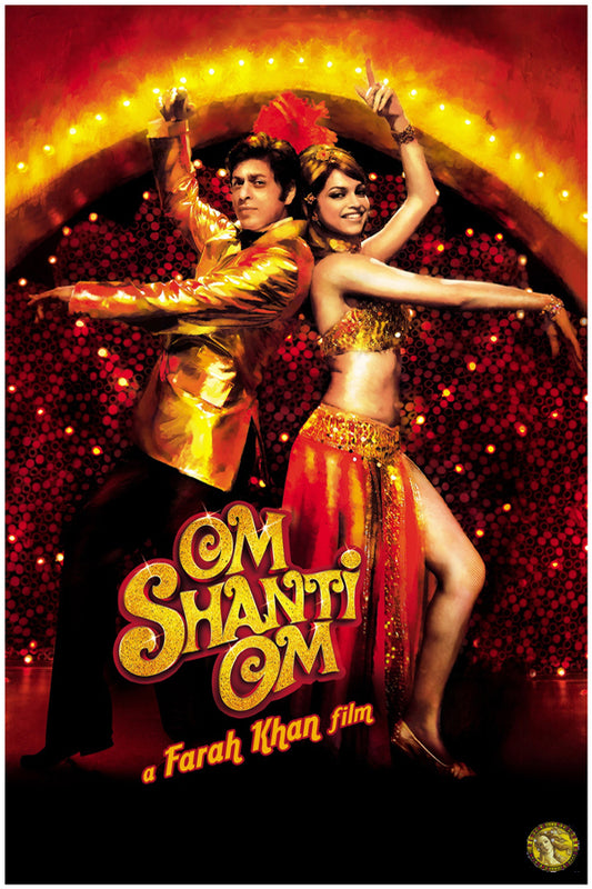 Om Shanti Om (2007) | Bollywood Movie Poster | Wall Frame