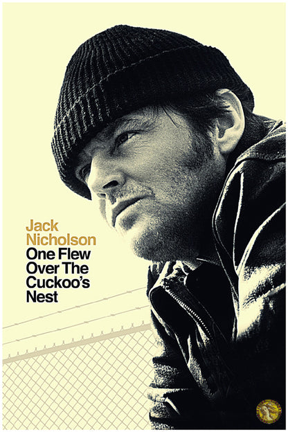 One Flew Over The Cuckoos Nest | Hollywood Movie Poster | Wall Frame