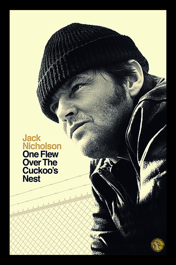 One Flew Over The Cuckoos Nest | Hollywood Movie Poster | Wall Frame