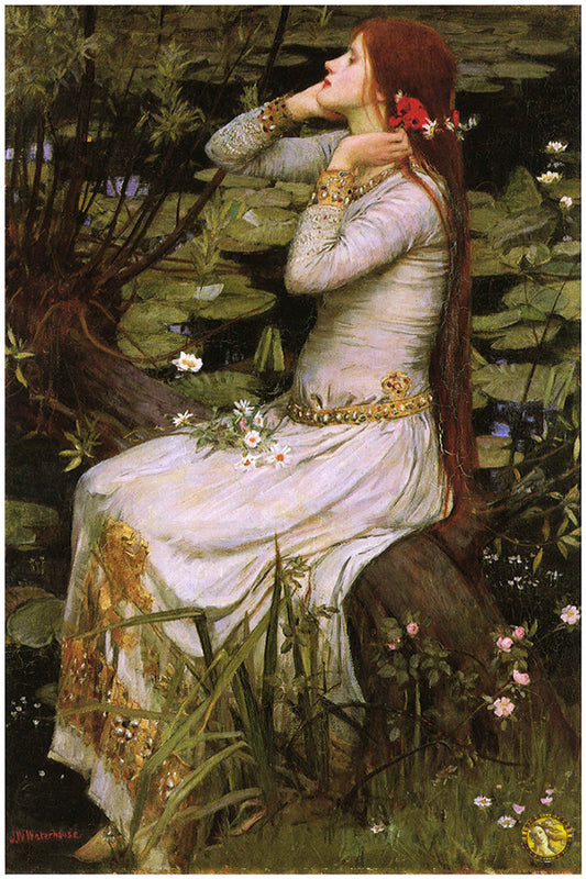 Ophelia (1894) | John William Waterhouse | Painting Art Print | Wall Frame