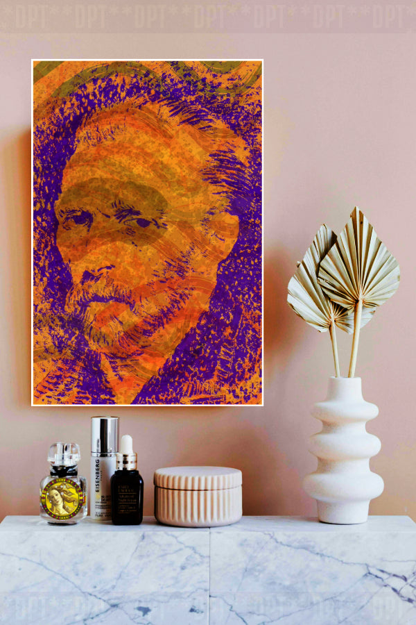 Vincent Van Gogh | Vintage Pop Art | Large Poster Print | Wall Frame