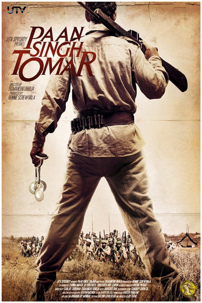 Paan Singh Tomar (2012) | Bollywood Movie Poster | Wall Frame