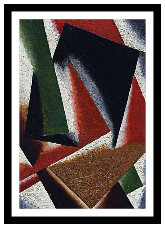 Painterly Architectonics (1918) | Lyubov Popova | Abstract Geometric Art Print | Wall Frame