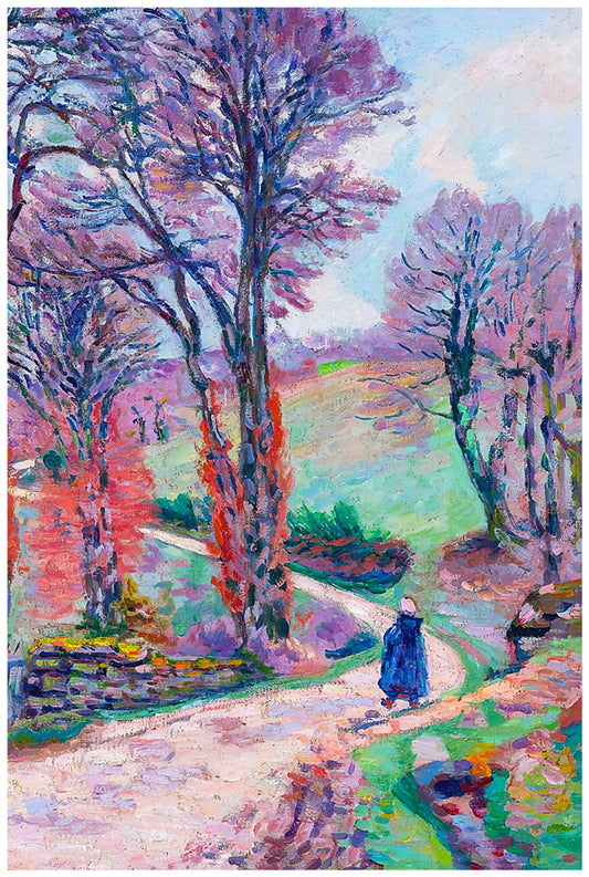 Paysage De La Creuse (1902) | Armand Guillaumin | Painting Art Print | Wall Frame