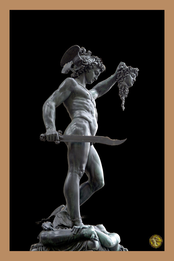 Perseus with the Head of Medusa | Benvenuto Cellini (1545-1554) | Vintage Sculptures | Art Print | Wall Frame