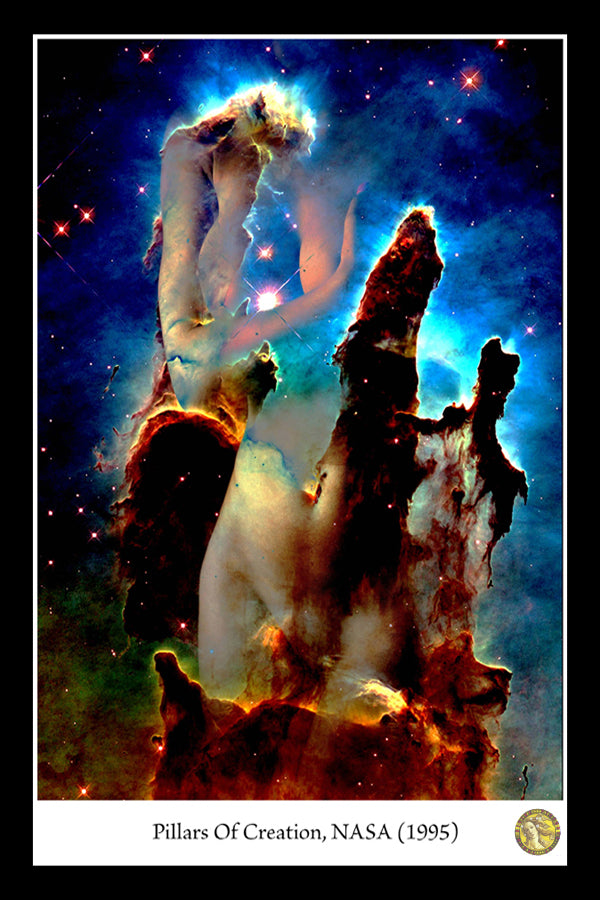 Pillars Of Creation 1995 | Vintage Iconic Photograph | Wall Frame