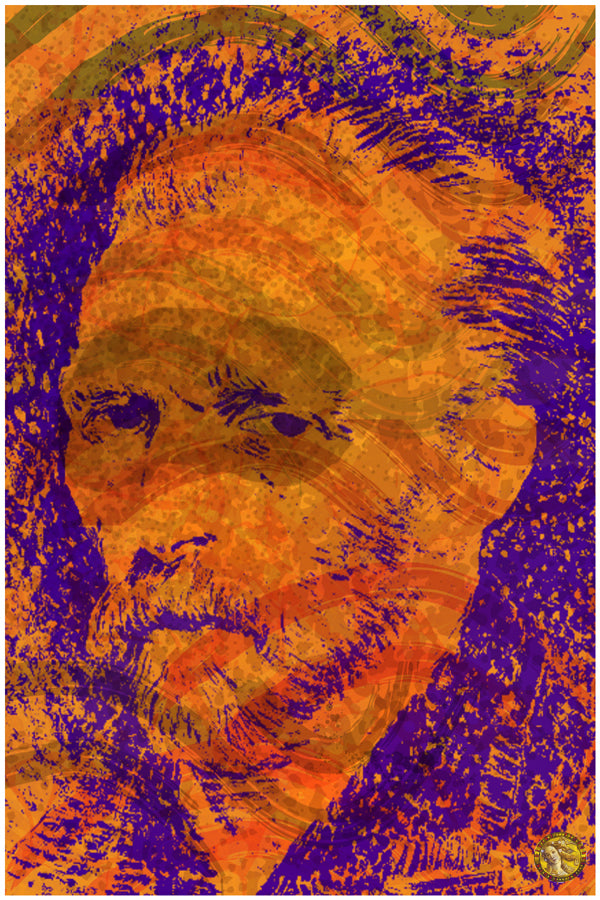 Vincent Van Gogh | Vintage Pop Art | Large Poster Print | Wall Frame