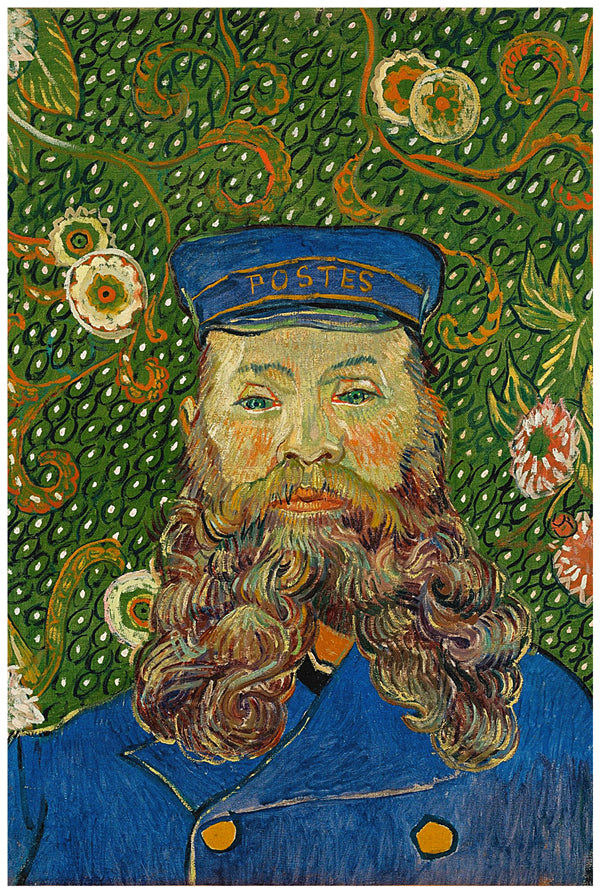 Portrait of Joseph Roulin (1890) | Vincent van Gogh | Painting Art Print | Wall Frame