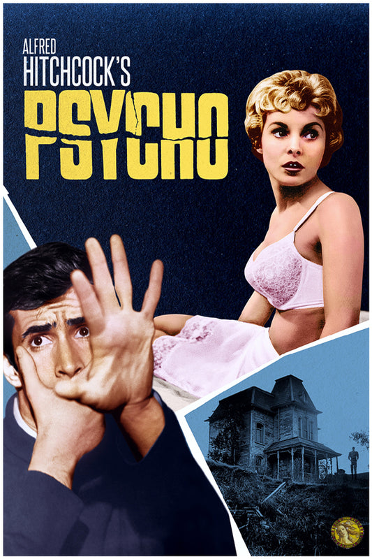 Psycho (1960) | Hollywood Movie Poster | Wall Frame