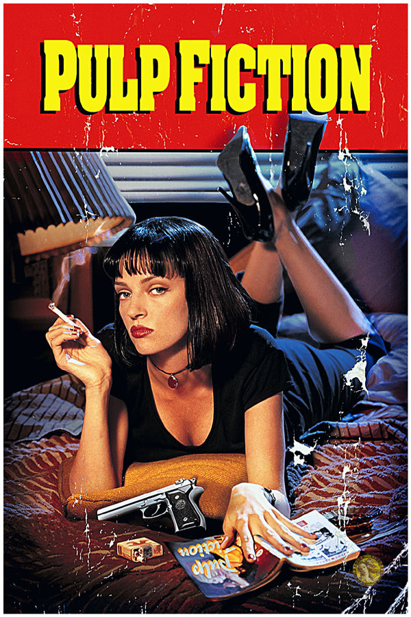 Pulp Fiction (1994) | Hollywood Movie Poster | Wall Frame