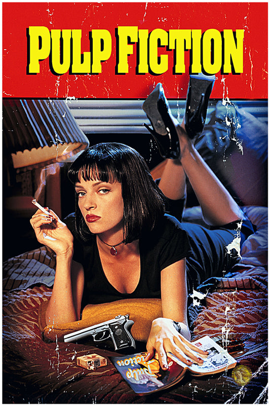 Pulp Fiction (1994) | Hollywood Movie Poster | Wall Frame