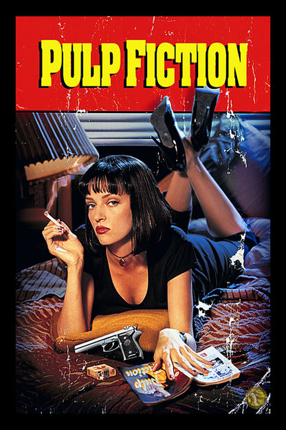 Pulp Fiction (1994) | Hollywood Movie Poster | Wall Frame