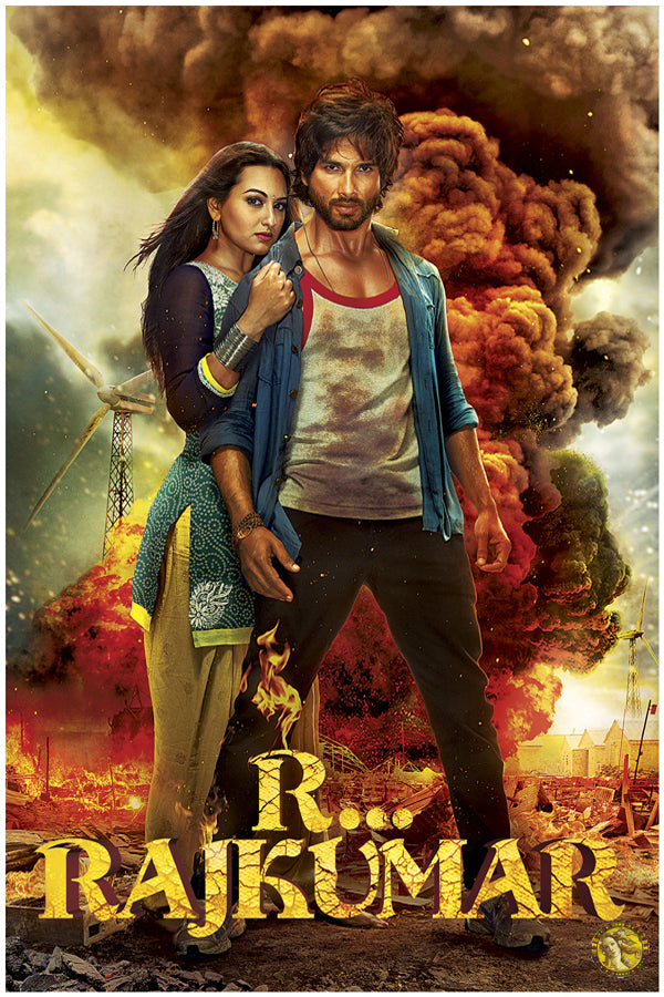 R... Rajkumar (2013) | Bollywood Movie Poster | Wall Frame