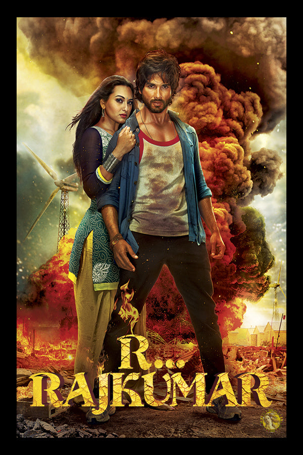 R... Rajkumar (2013) | Bollywood Movie Poster | Wall Frame