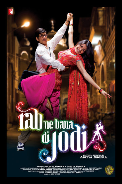 Rab Ne Bana Di Jodi (2008) | Bollywood Movie Poster | Wall Frame