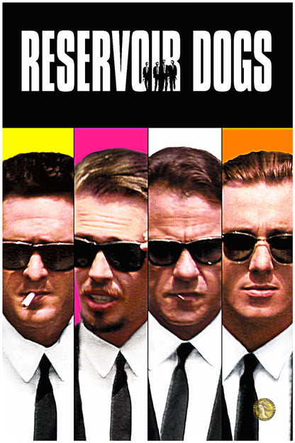 Reservoir Dogs (1992) | Hollywood Movie Poster | Wall Frame