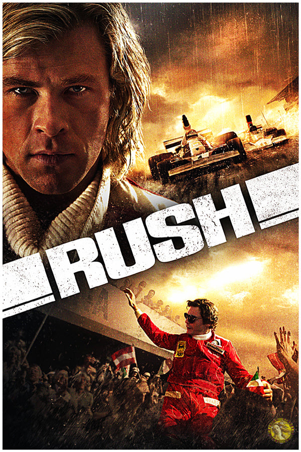 Rush (2013) | Hollywood Movie Poster | Wall Frame