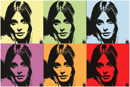 Half A Dozen Sharon Tates | Valley Of the Dolls | Pop Artwork | Art Print | Wall Frame