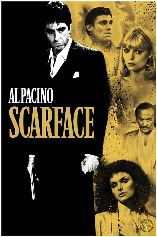 Scarface (1983) | Hollywood Movie Poster | Wall Frame