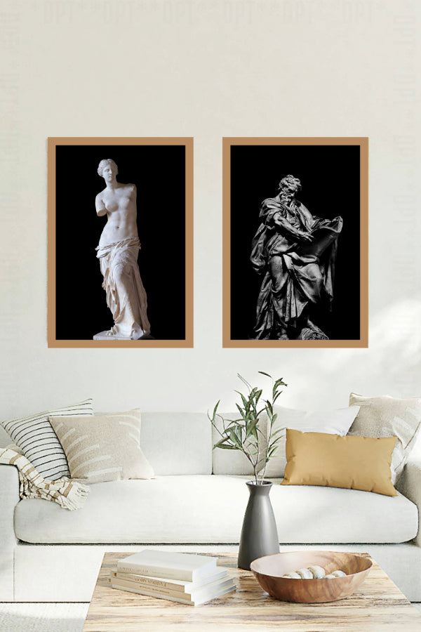 St. Matthew |  Camillo Rusconi | Vintage Sculptures | Art Print | Wall Frame