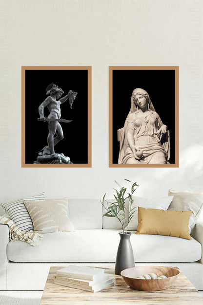 Penelope | Leonidas Drosis | Vintage Sculptures | Art Print | Wall Frame