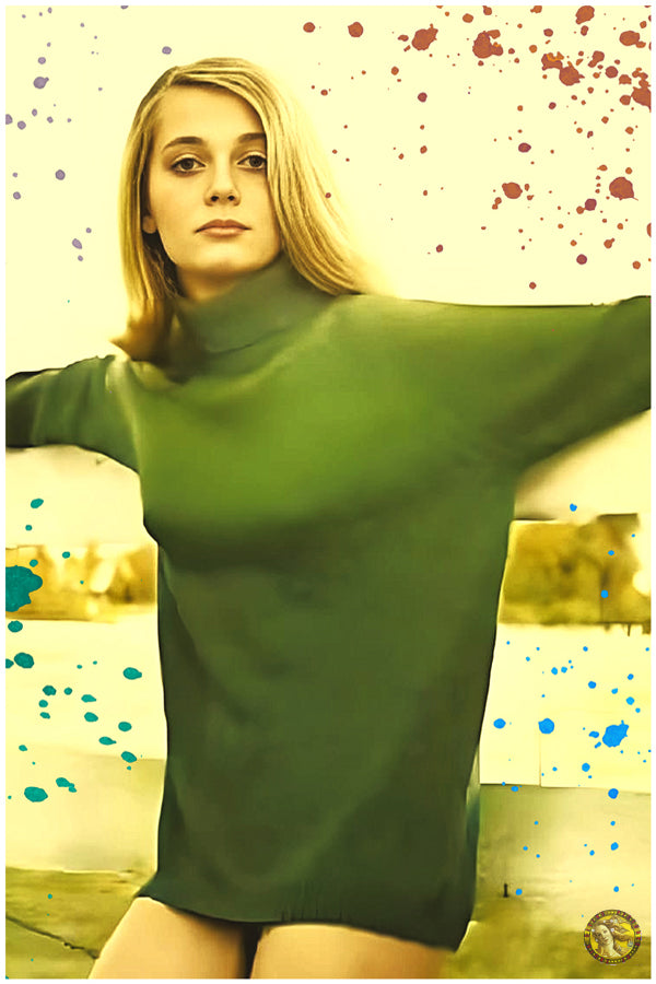 Peggy Lipton | Vintage Muse (1966) | Vintage Hollywood Actress | Art Print | Wall Frame