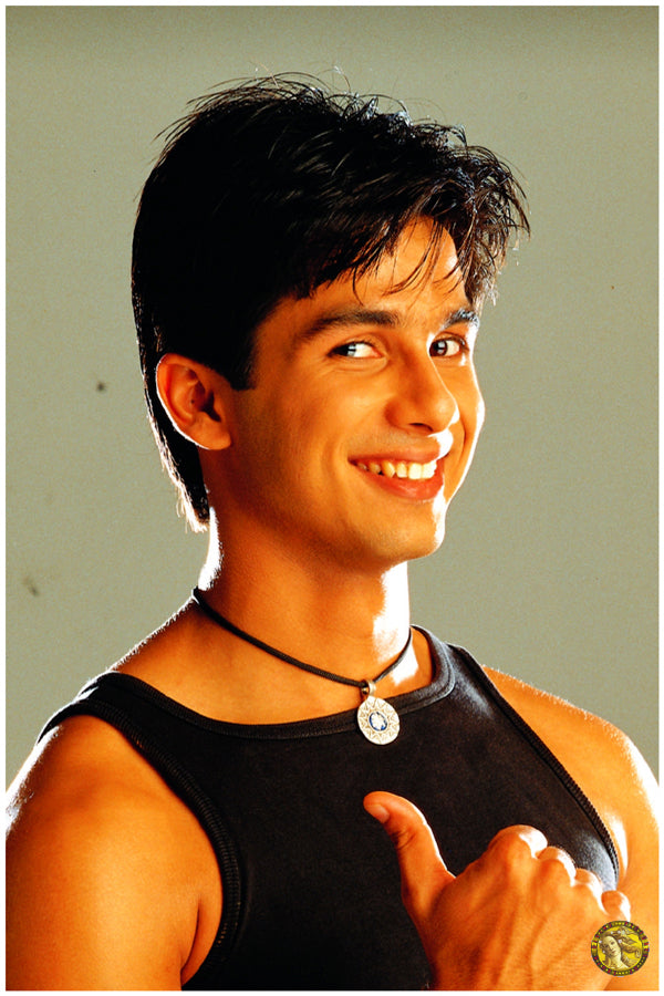 Shahid Kapoor | Vintage Bollywood Actor | Large Art Print | Wall Frame