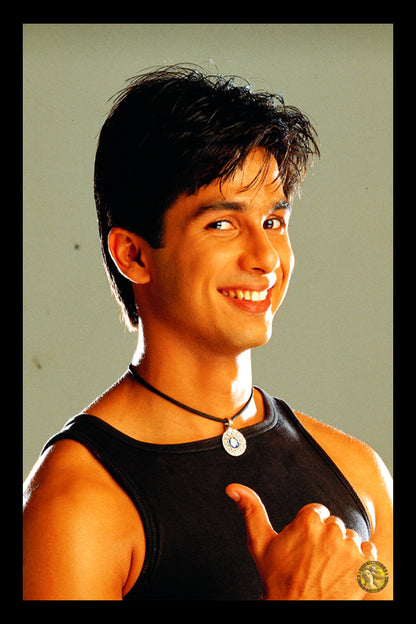 Shahid Kapoor | Vintage Bollywood Actor | Large Art Print | Wall Frame