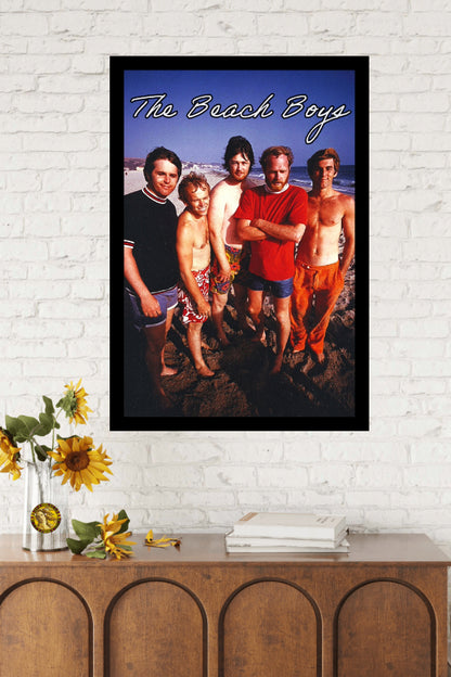 The Beach Boys (1967) | Vintage Music Artist | Art Poster Print | Wall Frame