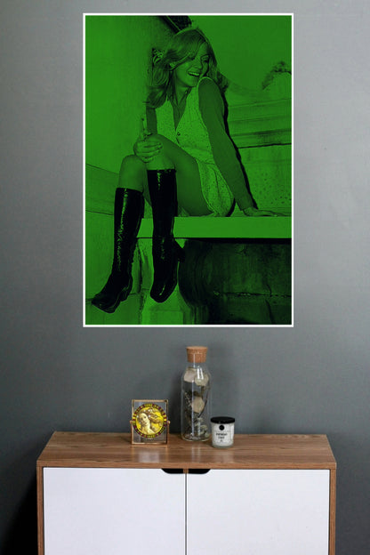 Monica Hahn | Vintage Hollywood Actress | Art Print | Wall Frame