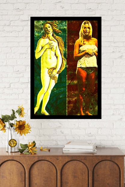 Sharon And Venus | Symbol Of Love | Art Print | Wall Frame