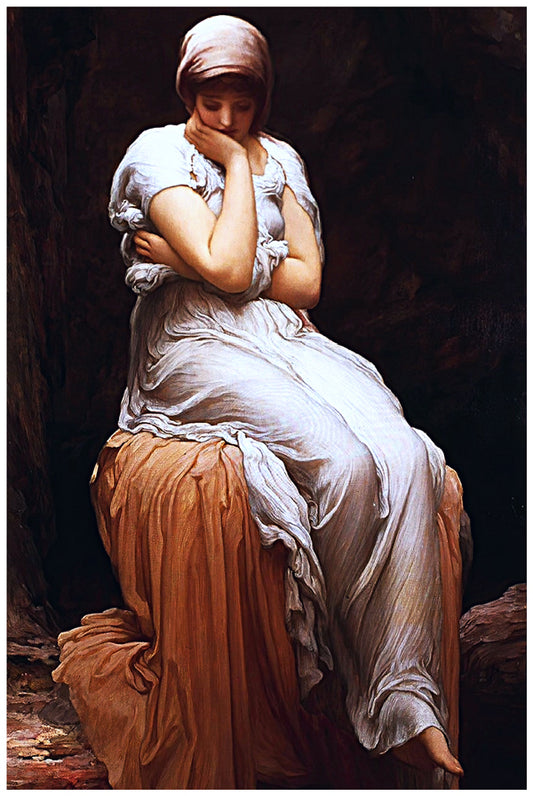 Solitude (1890) | Frederic Leighton | Painting Art Print | Wall Frame