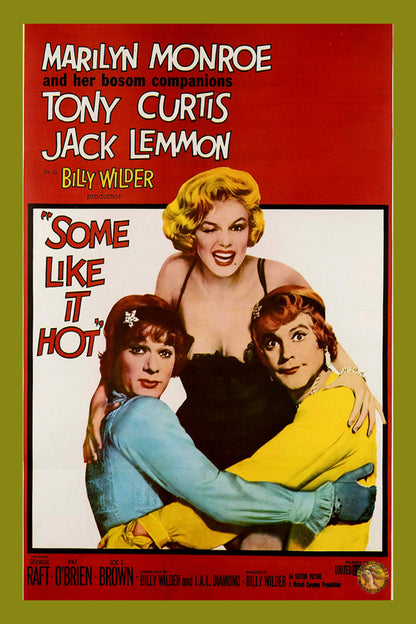 Some Like It Hot (1959) | Hollywood Movie Poster | Wall Frame