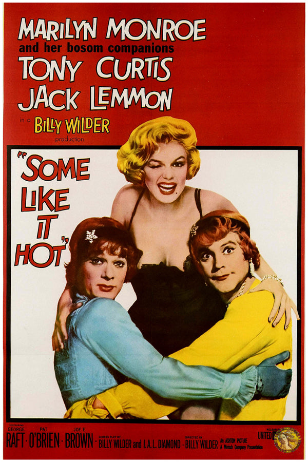 Some Like It Hot (1959) | Hollywood Movie Poster | Wall Frame