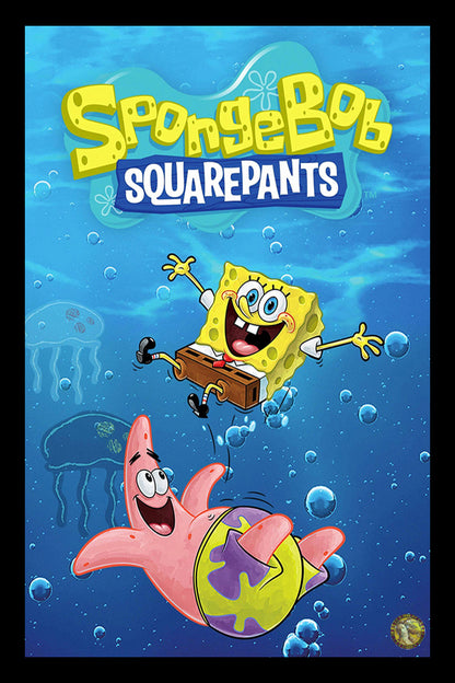 SpongeBob SquarePants | Classic Anime Poster | Art Print | Wall Frame