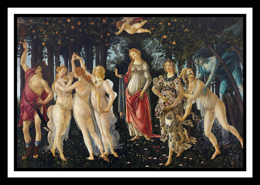 Spring (1480) | Sandro Botticelli | Painting Art Print | Wall Frame