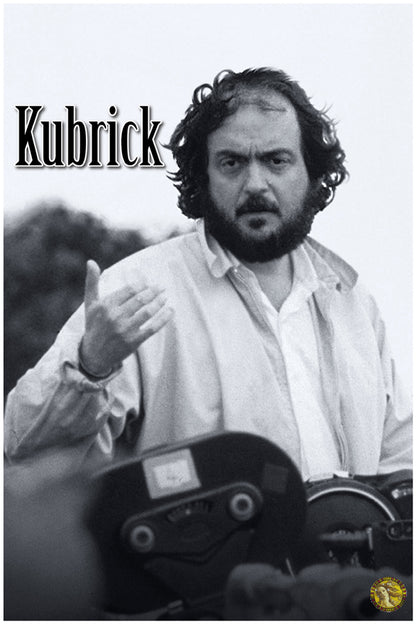 Stanley Kubrick | Vintage Famous Personalities | Large Poster Art Print | Wall Frame