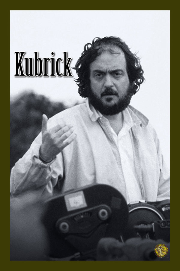 Stanley Kubrick | Vintage Famous Personalities | Large Poster Art Print | Wall Frame