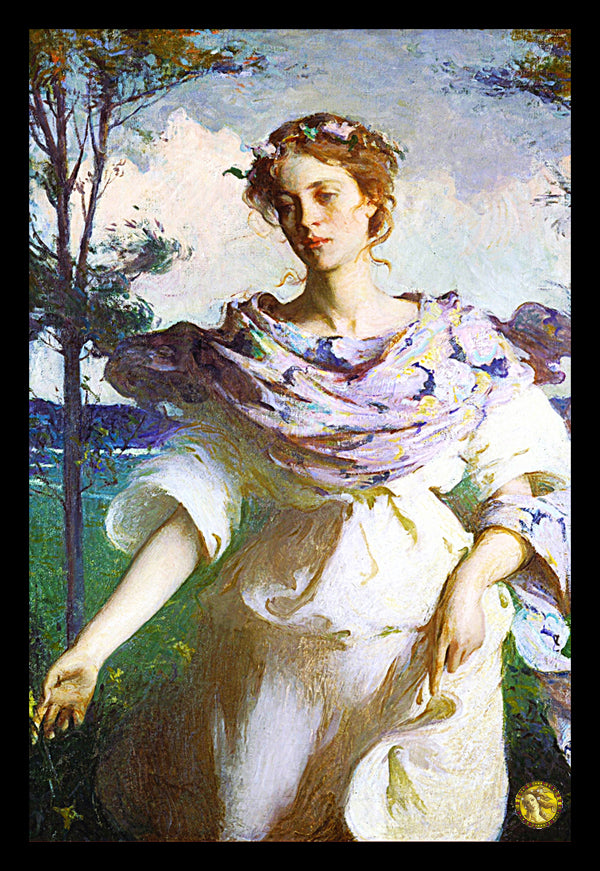 Summer (1890) | Frank Weston Benson | Painting Art Print | Wall Frame