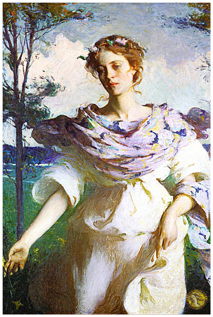 Summer (1890) | Frank Weston Benson | Painting Art Print | Wall Frame