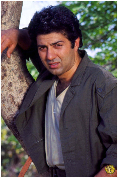 Sunny Deol | Vintage Bollywood Actor | Large Art Print | Wall Frame