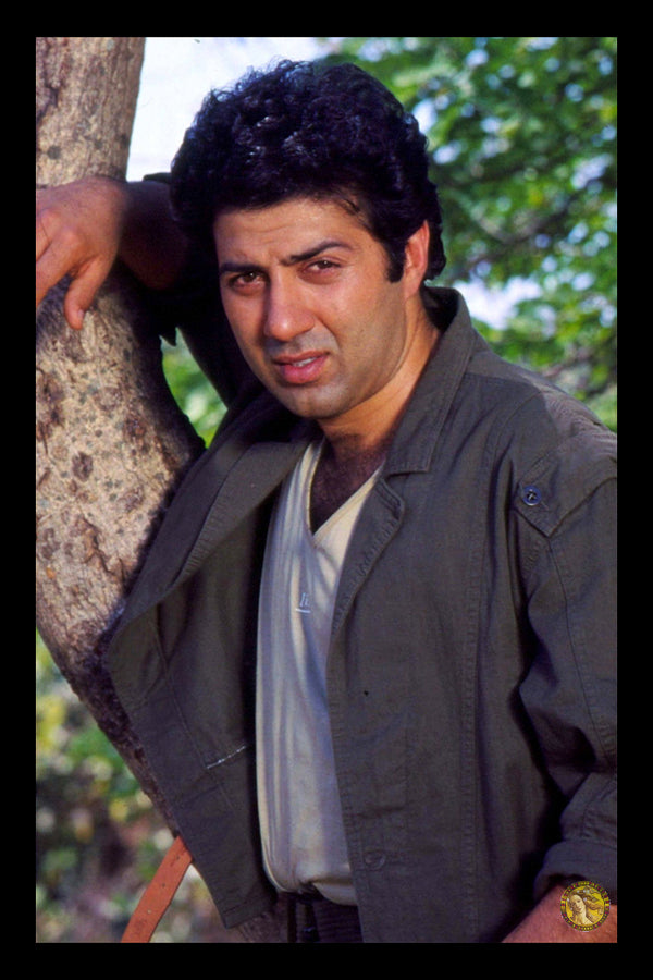 Sunny Deol | Vintage Bollywood Actor | Large Art Print | Wall Frame