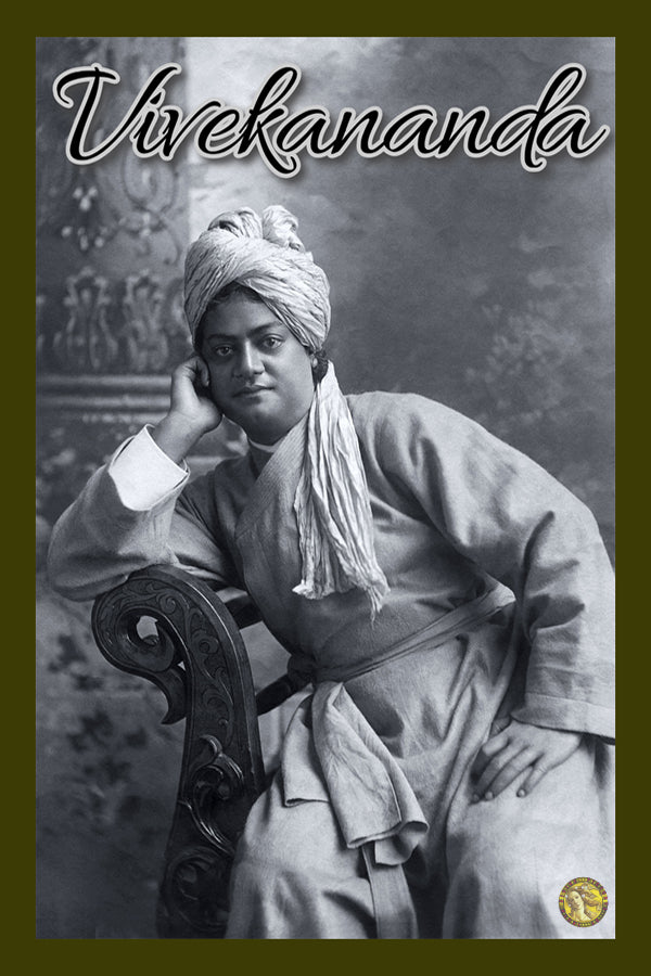 Swami Vivekananda | Vintage Famous Personalities | Large Poster Art Print | Wall Frame